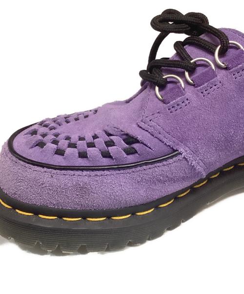 Dr.Martens（ドクターマーチン）Dr.Martens (ドクターマーチン) Suede Ramsey Creeper パープル サイズ:26cmの古着・服飾アイテム