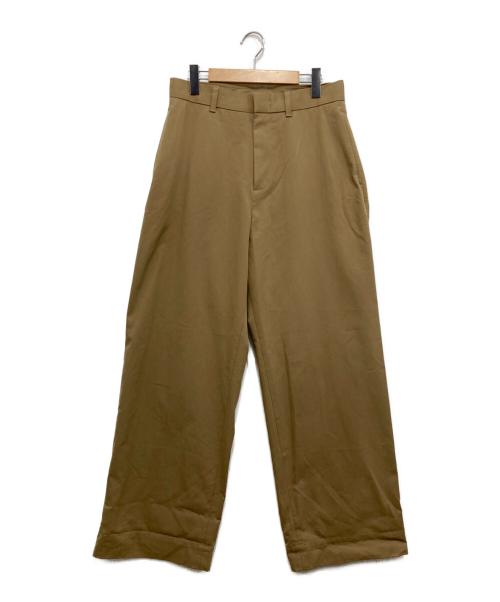 COS（コス）COS (コス) チノワイドパンツ ベージュ サイズ:SIZE44 未使用品の古着・服飾アイテム