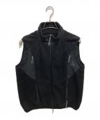 ROAロア）の古着「POLAR FREECE VEST/フリースベスト」｜ブラック