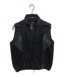ROA（ロア）の古着「POLAR FREECE VEST/フリースベスト」｜ブラック