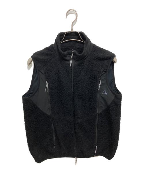 ROA（ロア）ROA (ロア) POLAR FREECE VEST/フリースベスト ブラック サイズ:Mの古着・服飾アイテム