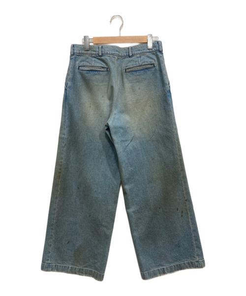 NEON SIGN（ネオンサイン）NEON SIGN (ネオンサイン) DRILL WIDE DENIM PANTS V1.6/デニムパンツ インディゴ サイズ:SIZE44の古着・服飾アイテム