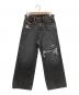 DIESEL（ディーゼル）の古着「D-RISE/デニムパンツ」｜ブラック