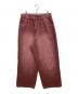 Jaded London（ジェイデッドロンドン）の古着「Burgundy Washed XL Colossus Jeans/バギージーンズ」｜パープル