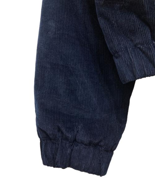 ami（アミ）ami (アミ) 胸ロゴコーデュロイボンバージャケット ネイビー サイズ:Mの古着・服飾アイテム