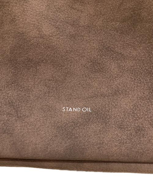 STAND OIL（スタンドオイル）STAND OIL (スタンドオイル) VELOW BAG/Fスエードトートバッグ ブラウンの古着・服飾アイテム