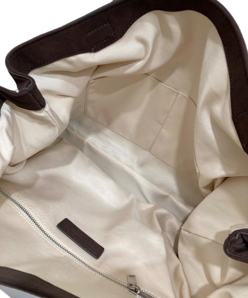 STAND OIL（スタンドオイル）STAND OIL (スタンドオイル) VELOW BAG/Fスエードトートバッグ ブラウンの古着・服飾アイテム