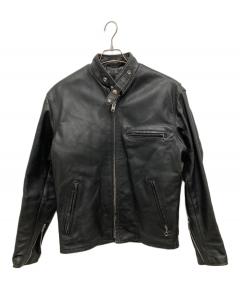 中古・古着通販】EEZAN (イーザン) ダブルライダースジャケット