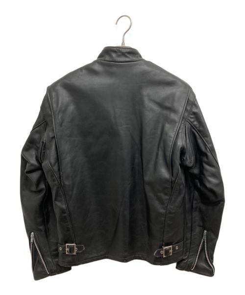 Schott（ショット）Schott (ショット) ライナー付きシングルライダースジャケット ブラック サイズ:size38の古着・服飾アイテム
