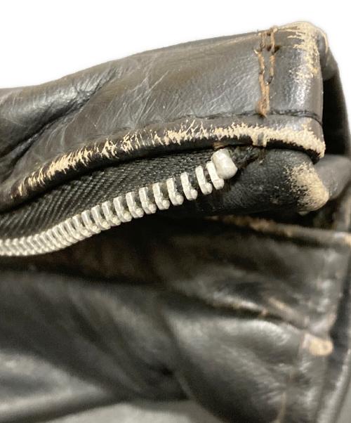 Schott（ショット）Schott (ショット) ライナー付きシングルライダースジャケット ブラック サイズ:size38の古着・服飾アイテム