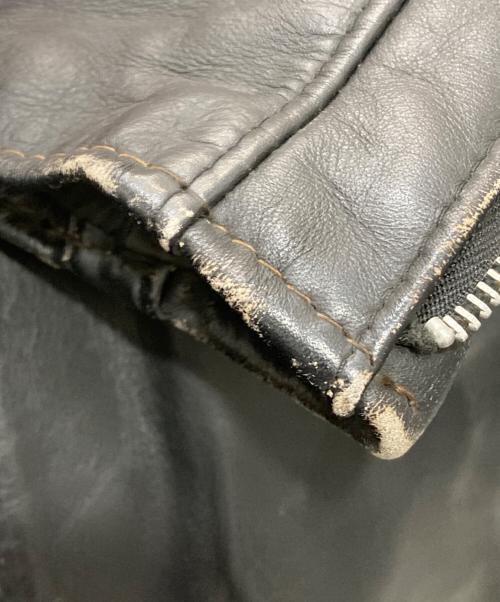 Schott（ショット）Schott (ショット) ライナー付きシングルライダースジャケット ブラック サイズ:size38の古着・服飾アイテム