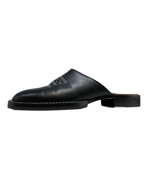 HENDER SCHEME（エンダースキーマ）Hender Scheme (エンダースキーマ) レザーミュール ブラック サイズ:SIZE 3の古着・服飾アイテム