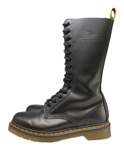 Dr.Martens（ドクターマーチン）Dr.Martens (ドクターマーチン) 14ホールブーツ ブラック サイズ:UK5の古着・服飾アイテム