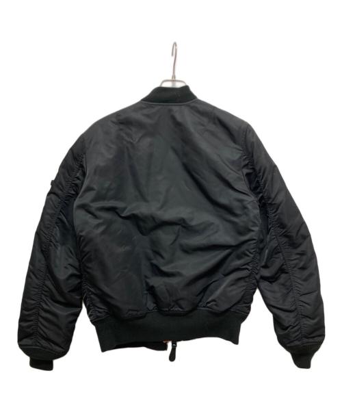 ALPHA（アルファ）ALPHA (アルファ) MA-1ジャケット ブラック サイズ:Mの古着・服飾アイテム