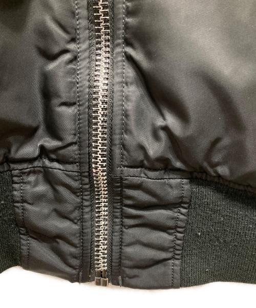 ALPHA（アルファ）ALPHA (アルファ) MA-1ジャケット ブラック サイズ:Mの古着・服飾アイテム