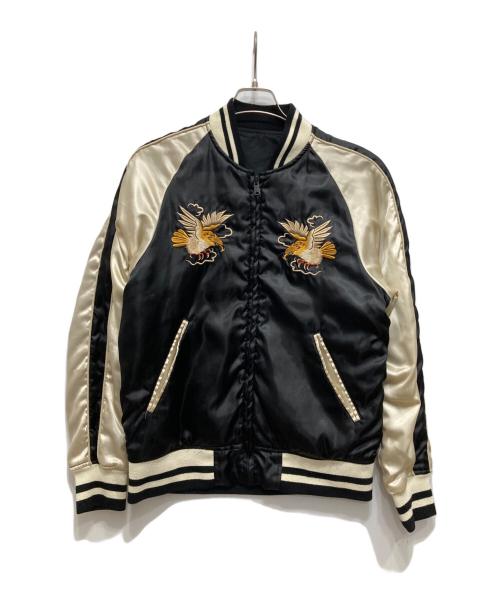 ALPHA（アルファ）ALPHA (アルファ) スカジャン ブラック サイズ:Ｍの古着・服飾アイテム