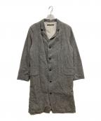 GARMENT REPRODUCTION OF WORKERSガーメントリプロダクションオブワーカーズ）の古着「リネンコート」｜グレー