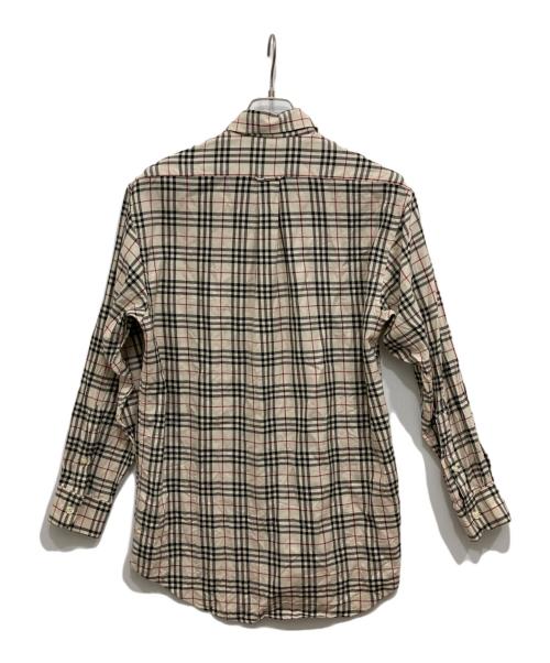 BURBERRY LONDON（バーバリーロンドン）BURBERRY LONDON (バーバリーロンドン) ノヴァチェックシャツ ベージュ サイズ:Sの古着・服飾アイテム