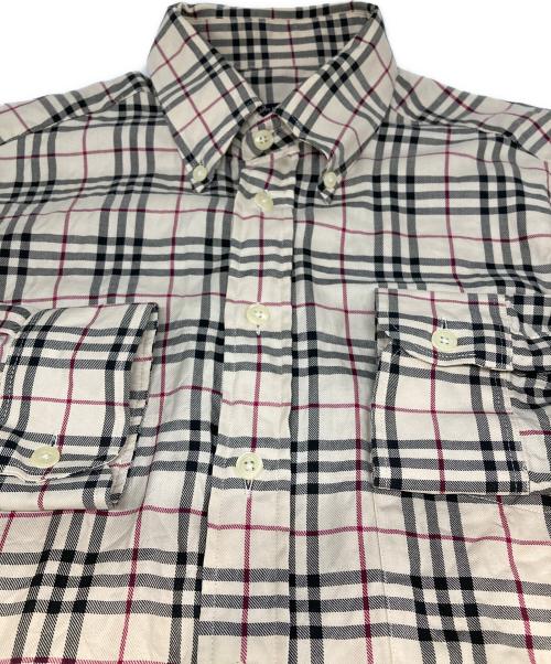 BURBERRY LONDON（バーバリーロンドン）BURBERRY LONDON (バーバリーロンドン) ノヴァチェックシャツ ベージュ サイズ:Sの古着・服飾アイテム