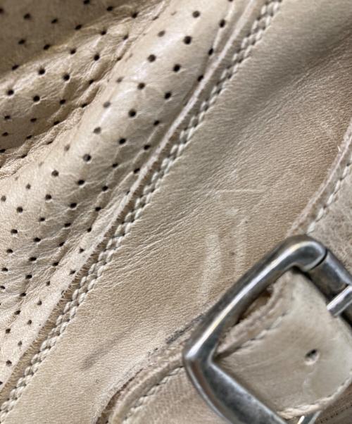 BELSTAFF（ベルスタッフ）BELSTAFF (ベルスタッフ) バックジップブーツ ベージュ サイズ:26cmの古着・服飾アイテム