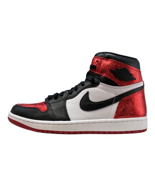 NIKE（ナイキ）NIKE (ナイキ) Women's Air Jordan 1 High OG レッド サイズ:26.5cm 未使用品の古着・服飾アイテム