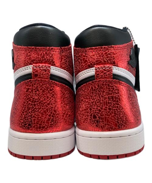 NIKE（ナイキ）NIKE (ナイキ) Women's Air Jordan 1 High OG レッド サイズ:26.5cm 未使用品の古着・服飾アイテム