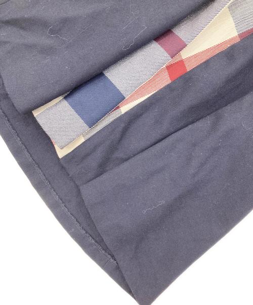 BURBERRY BLUE LABEL（バーバリー ブルー レーベル）BURBERRY BLUE LABEL (バーバリー ブルー レーベル) ウールロングスカート ネイビー サイズ:Mの古着・服飾アイテム