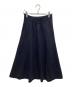 BURBERRY BLUE LABEL (バーバリー ブルー レーベル) ウールロングスカート ネイビー サイズ:M：7000円