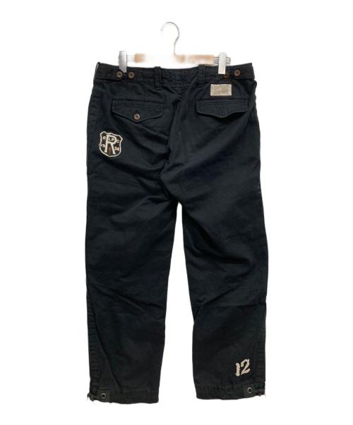 POLO RALPH LAUREN（ポロ・ラルフローレン）POLO RALPH LAUREN (ポロ・ラルフローレン) ワッペンカーゴパンツ ネイビー サイズ:SIZE91cm(W36)の古着・服飾アイテム