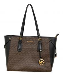MICHAEL KORS（マイケル・コース）の古着「VOYAGER/トートバッグ」｜ブラウン