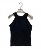 Vivienne Westwood RED LABELヴィヴィアンウエストウッドレッドレーベル）の古着「ノースリーブニット」｜ブラック