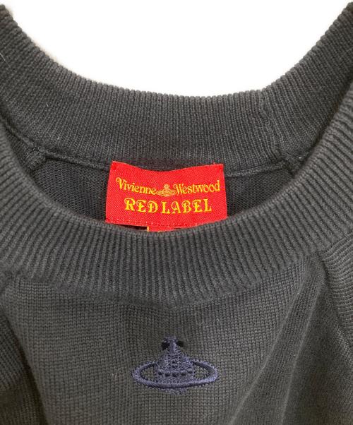 Vivienne Westwood RED LABEL（ヴィヴィアンウエストウッドレッドレーベル）Vivienne Westwood RED LABEL (ヴィヴィアンウエストウッドレッドレーベル) ノースリーブニット ブラック サイズ:Mの古着・服飾アイテム