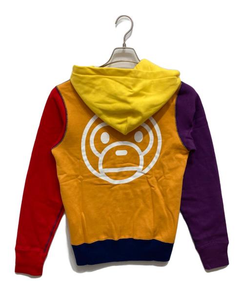 A BATHING APE（アベイシングエイプ）A BATHING APE (アベイシングエイプ) Hooded Sweatshirt Hoodie MILO ネイビー サイズ:Sの古着・服飾アイテム