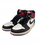 NIKE×FRAGMENT DESIGN×UNIONナイキ×フラグメントデザイン×ユニオン）の古着「Air Jordan 1 High OG」｜ホワイト×レッド×ブルー