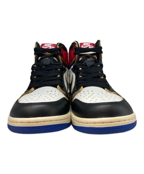 NIKE（ナイキ）NIKE (ナイキ) FRAGMENT DESIGN (フラグメントデザイン) UNION (ユニオン) Air Jordan 1 High OG ホワイト×レッド×ブルー サイズ:28.5cmの古着・服飾アイテム