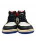 NIKE (ナイキ) FRAGMENT DESIGN (フラグメントデザイン) UNION (ユニオン) Air Jordan 1 High OG ホワイト×レッド×ブルー サイズ:28.5cm：30000円
