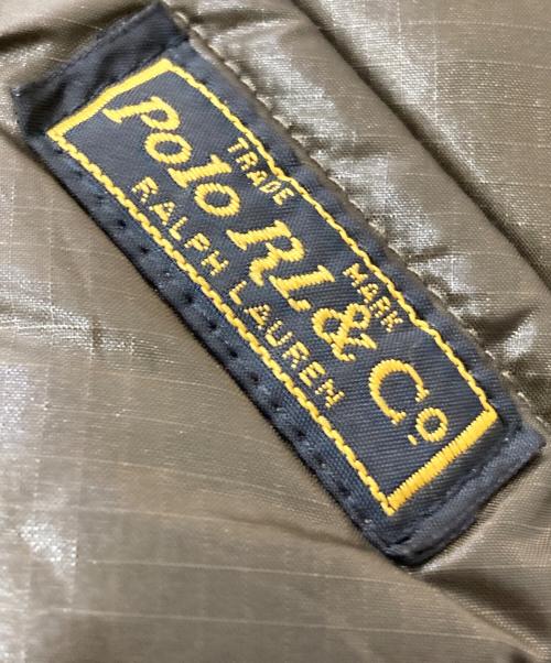POLO RALPH LAUREN（ポロ・ラルフローレン）POLO RALPH LAUREN (ポロ・ラルフローレン) ダウンベスト ブラウン サイズ:XLの古着・服飾アイテム