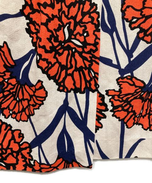 mici（ミチ）mici (ミチ) フラワーラップスカート ホワイト サイズ:Sの古着・服飾アイテム