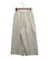 ENFOLD (エンフォルド) CROPPED WIDE-TROUSERS ホワイト サイズ:SIZE38：6000円