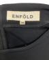 中古・古着 ENFOLD (エンフォルド) コクーンワンピース ブラック サイズ:38：4000円