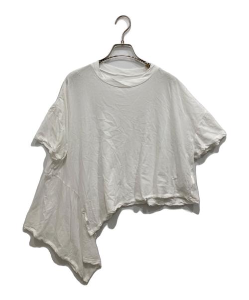 Y's（ワイズ）Y's (ワイズ) ヘムTシャツ ホワイト サイズ:Mの古着・服飾アイテム