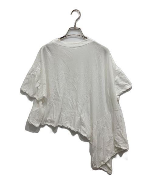 Y's（ワイズ）Y's (ワイズ) ヘムTシャツ ホワイト サイズ:Mの古着・服飾アイテム