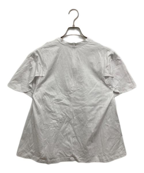 ENFOLD（エンフォルド）ENFOLD (エンフォルド) UPPER-ARM HIDDEN T-SHIRT ホワイト サイズ:SIZE38の古着・服飾アイテム