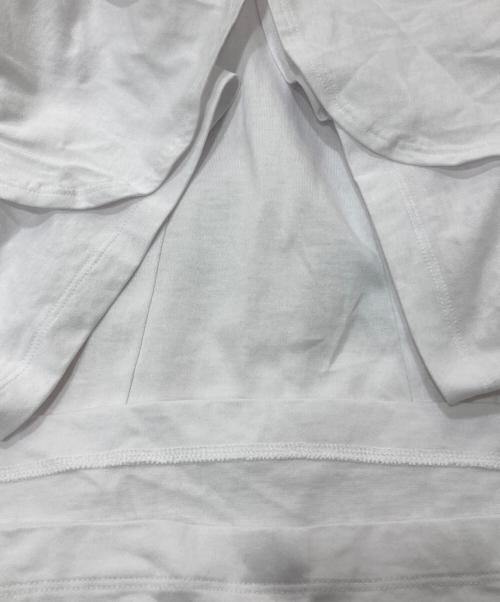 ENFOLD（エンフォルド）ENFOLD (エンフォルド) UPPER-ARM HIDDEN T-SHIRT ホワイト サイズ:SIZE38の古着・服飾アイテム