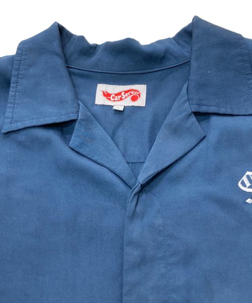 carservice（カーサービス）carservice (カーサービス) オープンカラーシャツ ネイビー サイズ:SIZE1の古着・服飾アイテム
