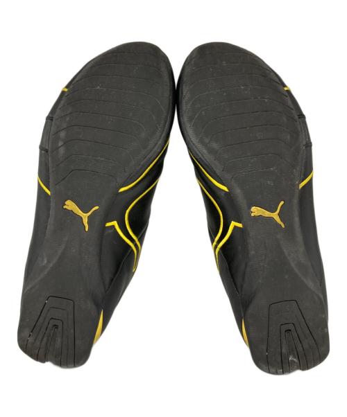 PUMA（プーマ）PUMA (プーマ) Ferrari (フェラーリ) ドライビングシューズ ブラック×イエロー サイズ:26cmの古着・服飾アイテム
