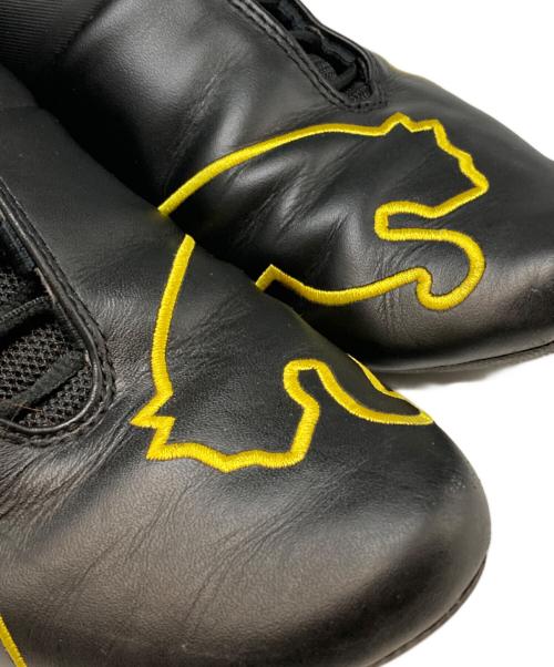 PUMA（プーマ）PUMA (プーマ) Ferrari (フェラーリ) ドライビングシューズ ブラック×イエロー サイズ:26cmの古着・服飾アイテム