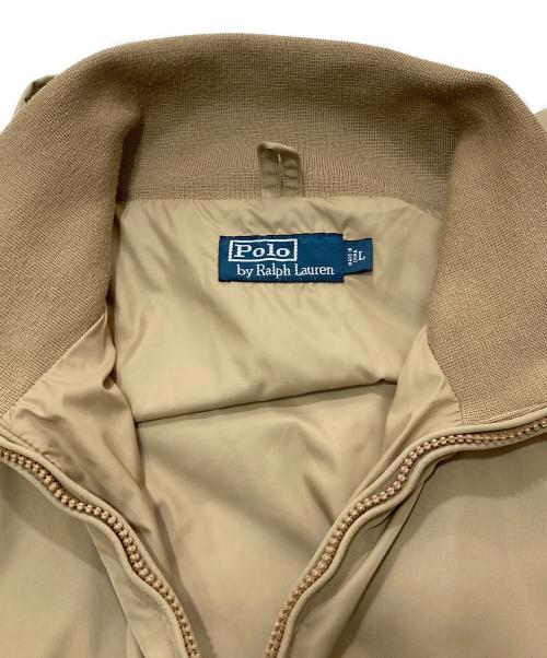 POLO RALPH LAUREN（ポロ・ラルフローレン）POLO RALPH LAUREN (ポロ・ラルフローレン) フーデッドジャケット ベージュ サイズ:Lの古着・服飾アイテム