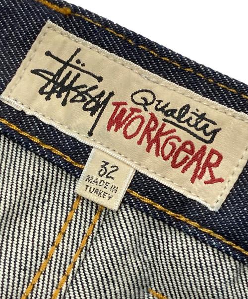 stussy（ステューシー）stussy (ステューシー) Carpenter Pant Denim インディゴ サイズ:81cm (W32)の古着・服飾アイテム