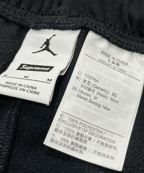 SUPREME（シュプリーム）Supreme (シュプリーム) JORDAN (ジョーダン) Jordan Tricot Track Pant/トラックパンツ ブラック サイズ:Mの古着・服飾アイテム